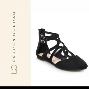 Lauren Conrad Black Flats